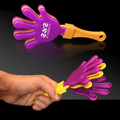 7" Hand Clapper - Purple & Yellow